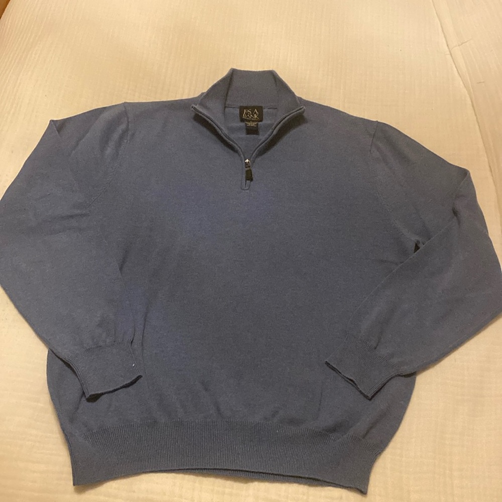 Jos A Bank blue sweater
